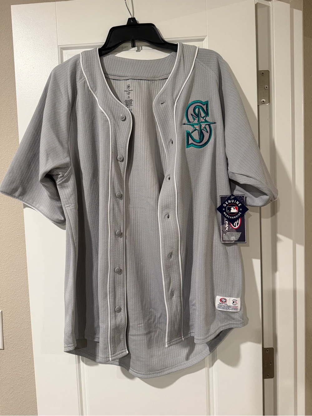 Seattle Mariners Gray Replica Baseball Jersey - Men’s